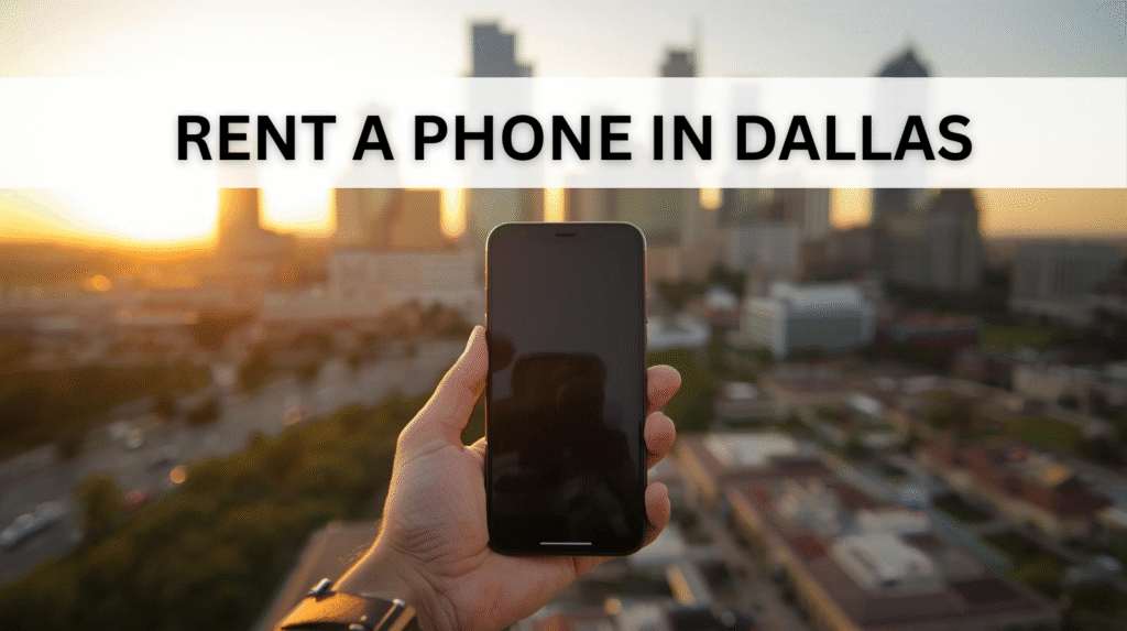 Rent a phone in Dallas